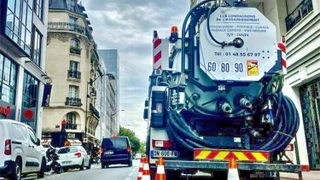 Curage et détartrage des réseaux EU, EP, EV